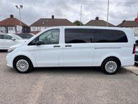 USED 2024 24 MERCEDES-BENZ VITO 2.1 114 CDI PRO Tourer G-Tronic RWD L3 Euro 6 (s/s) 5dr (XLWB) 1owner+Leather+Rear A/c+9seats