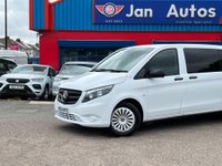 USED 2024 24 MERCEDES-BENZ VITO 2.1 114 CDI PRO Tourer G-Tronic RWD L3 Euro 6 (s/s) 5dr (XLWB) 1owner+Leather+Rear A/c+9seats