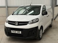 USED 2022 22 VAUXHALL VIVARO 1.5 TURBO D 100PS EDITION L1 H1 - NO VAT 1 OWNER, 1 YEARS MOT, FSH