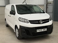 USED 2022 22 VAUXHALL VIVARO 1.5 TURBO D 100PS EDITION L1 H1 - NO VAT 1 OWNER, 1 YEARS MOT, FSH
