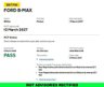 USED 2017 17 FORD B-MAX 1.0T EcoBoost Zetec Navigator MPV 5dr Petrol Manual Euro 6 (s/s) (125 ps) Comprehensive FORD Service History  |  Only 2 Owners From Brand New  |  2 Keys