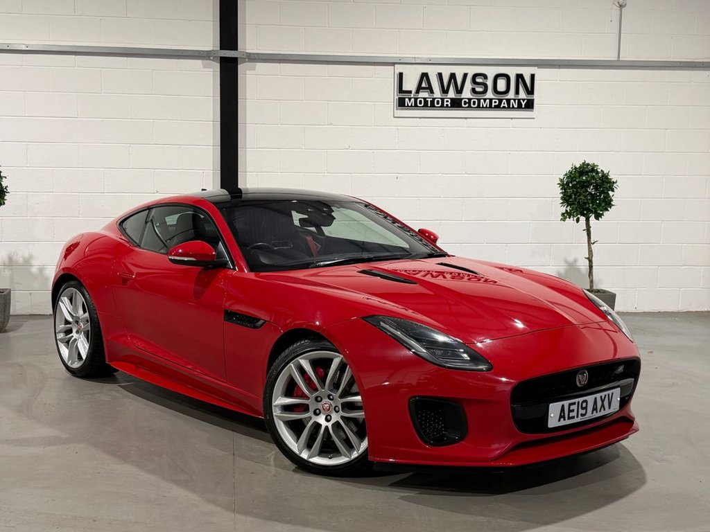 USED 2019 19 JAGUAR F-TYPE 2.0i Chequered Flag Coupe 2dr Petrol Auto Euro 6 (s/s) (300 ps) 