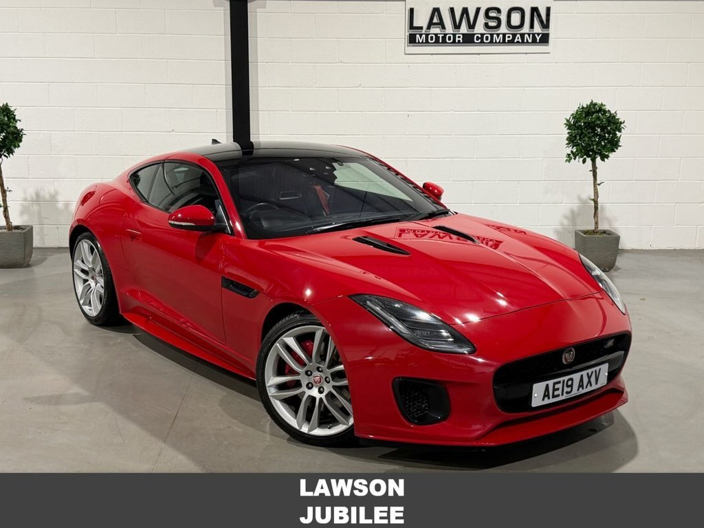 USED 2019 19 JAGUAR F-TYPE 2.0i Chequered Flag Coupe 2dr Petrol Auto Euro 6 (s/s) (300 ps) 