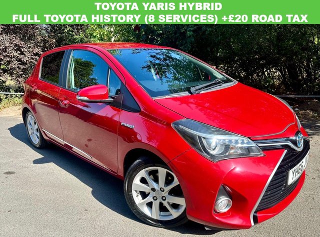 2016 TOYOTA YARIS 1.5 VVT H EXCEL HATCHBACK 5DR PETROL HYBRID E CVT EURO 6... photo