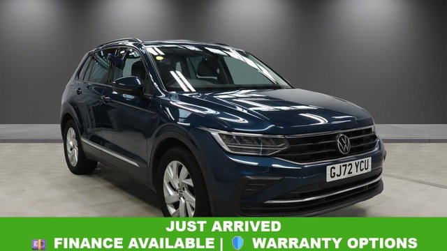 2022 72 VOLKSWAGEN TIGUAN 1.5 TSI Life SUV 5dr Petrol Manual Euro 6 (s/s) (150 ps) 
