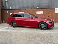USED 2025 57 MERCEDES-BENZ C CLASS 2.0 C300h MHEV AMG Line (Premium) Estate 5dr Petrol Hybrid G-Tronic+ Euro 6 (s/s) (278 ps) New Mercedes Service Included
