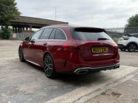 USED 2025 57 MERCEDES-BENZ C CLASS 2.0 C300h MHEV AMG Line (Premium) Estate 5dr Petrol Hybrid G-Tronic+ Euro 6 (s/s) (278 ps) New Mercedes Service Included