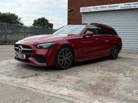 USED 2025 57 MERCEDES-BENZ C CLASS 2.0 C300h MHEV AMG Line (Premium) Estate 5dr Petrol Hybrid G-Tronic+ Euro 6 (s/s) (278 ps) New Mercedes Service Included