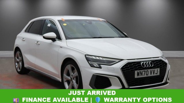 View our Audi A3 1.5 TFSI 35 S line Sportback 5dr Petrol Manual Euro 6 (s/s) (150 ps)