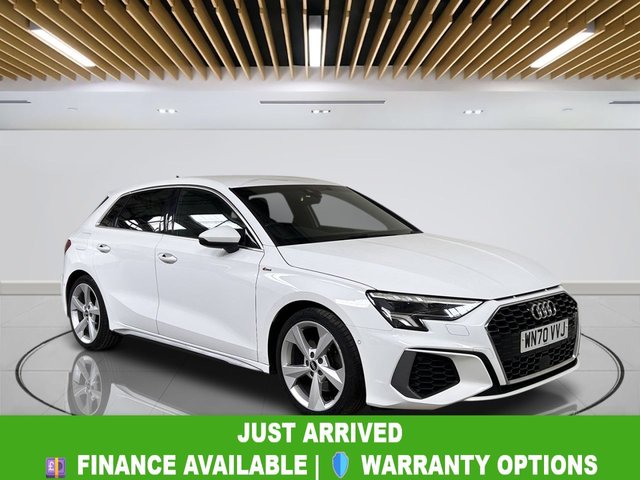 View our Audi A3 1.5 TFSI 35 S line Sportback 5dr Petrol Manual Euro 6 (s/s) (150 ps)