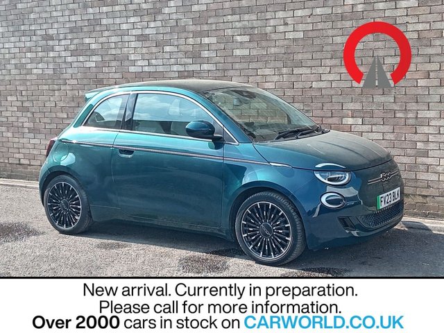 View our Fiat 500e range