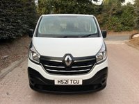 USED 2021 21 RENAULT TRAFIC 2.0 dCi ENERGY 30 Business+ Panel Van 5dr Diesel Manual LWB Standard Roof Euro 6 (s/s) (120 ps) A/C, 1 OWNER, LWB, 6 SPEED