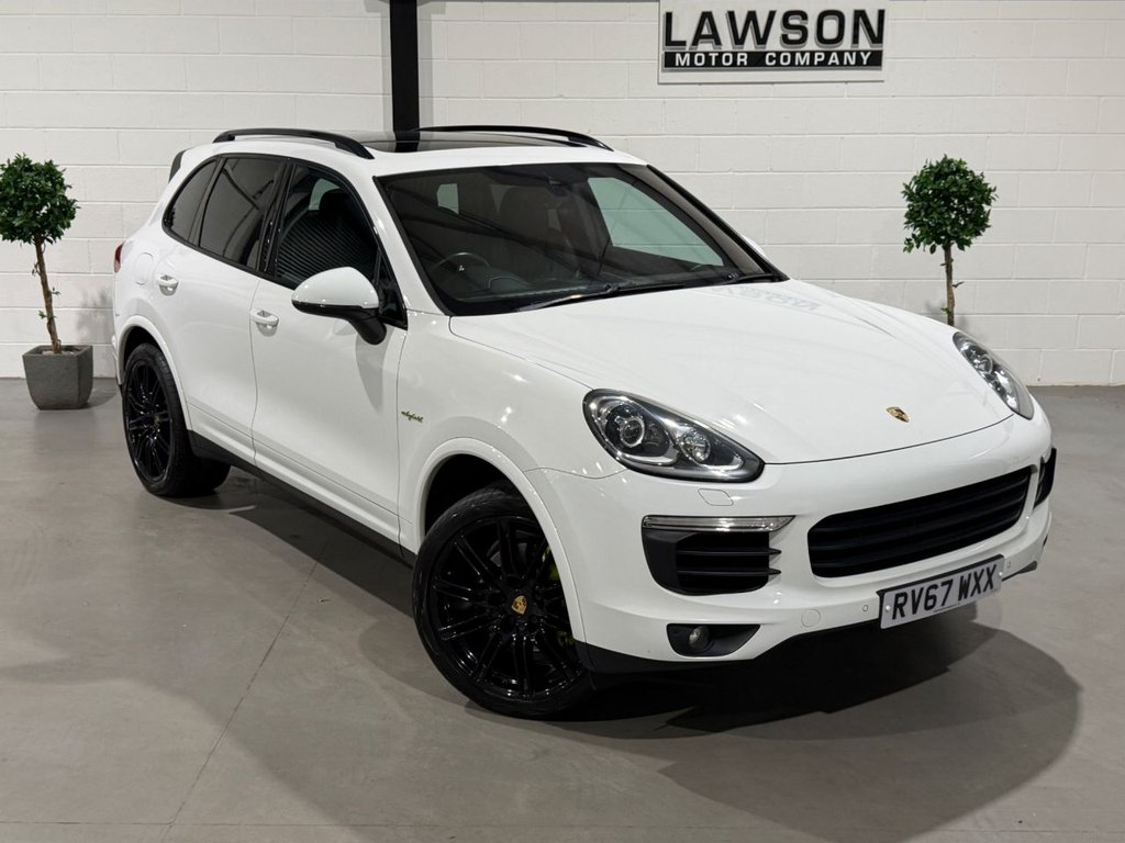 USED 2017 67 PORSCHE CAYENNE 3.0 V6 E-Hybrid S Platinum Edition SUV 5dr Petrol Plug-in Hybrid TiptronicS 4WD Euro 6 (s/s) (416 ps) 
