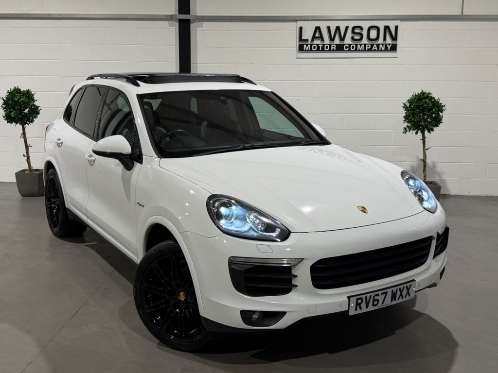 USED 2017 67 PORSCHE CAYENNE 3.0 V6 E-Hybrid S Platinum Edition SUV 5dr Petrol Plug-in Hybrid TiptronicS 4WD Euro 6 (s/s) (416 ps) 