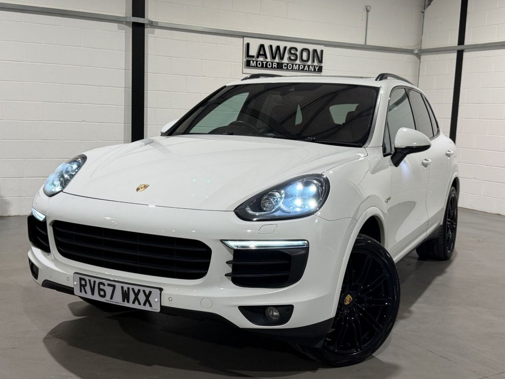 USED 2017 67 PORSCHE CAYENNE 3.0 V6 E-Hybrid S Platinum Edition SUV 5dr Petrol Plug-in Hybrid TiptronicS 4WD Euro 6 (s/s) (416 ps) 