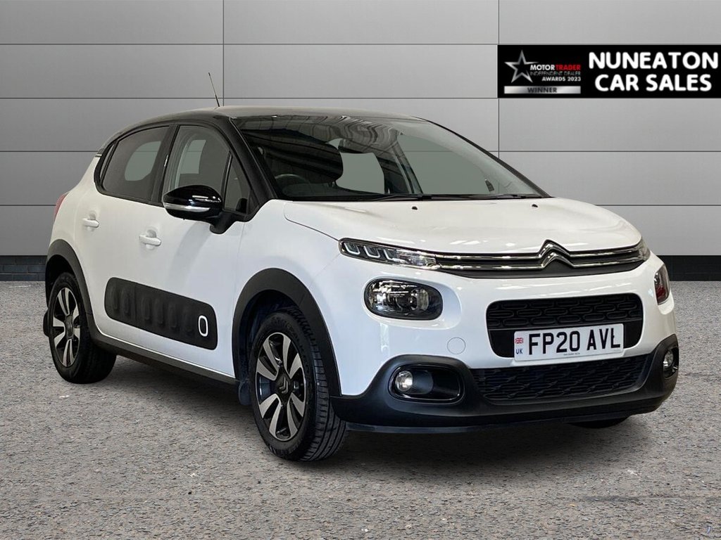 USED 2020 20 CITROEN C3 1.2 PureTech Flair Plus Hatchback 5dr Petrol Manual Euro 6 (s/s) (83 ps) 