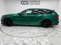 USED 2025 25 BMW M5 4.4 22.1kWh Touring 5dr Petrol Plug-in Hybrid Steptronic xDrive Euro 6 (s/s) (727 ps) Finished In Metalic Isle Of Man Green, This M5 Comes With The Driving Assistant Pro Package, Glass Panoramic Roof, Comfort Package, 20 & 21" M Light Alloy Wheels,  With Sport Tyres, Anthracite Alacantra Headlining, Towbar, M Carbon Side Mirror Caps, Adaptive LED Headlights, BMW Iconic Glow Exterior Pack, M Multifunction Seat, M Multifunction Seat, Front And Rear Heated Seats,CT Front Splitter Carbon Rear Diffuser, Parking Assistance System Plus, Bowers And Wilkins Surround Sound System.