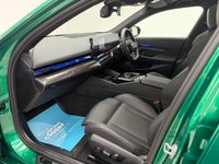 USED 2025 25 BMW M5 4.4 22.1kWh Touring 5dr Petrol Plug-in Hybrid Steptronic xDrive Euro 6 (s/s) (727 ps) Finished In Metalic Isle Of Man Green, This M5 Comes With The Driving Assistant Pro Package, Glass Panoramic Roof, Comfort Package, 20 & 21" M Light Alloy Wheels,  With Sport Tyres, Anthracite Alacantra Headlining, Towbar, M Carbon Side Mirror Caps, Adaptive LED Headlights, BMW Iconic Glow Exterior Pack, M Multifunction Seat, M Multifunction Seat, Front And Rear Heated Seats,CT Front Splitter Carbon Rear Diffuser, Parking Assistance System Plus, Bowers And Wilkins Surround Sound System.