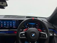 USED 2025 25 BMW M5 4.4 22.1kWh Touring 5dr Petrol Plug-in Hybrid Steptronic xDrive Euro 6 (s/s) (727 ps) Finished In Metalic Isle Of Man Green, This M5 Comes With The Driving Assistant Pro Package, Glass Panoramic Roof, Comfort Package, 20 & 21" M Light Alloy Wheels,  With Sport Tyres, Anthracite Alacantra Headlining, Towbar, M Carbon Side Mirror Caps, Adaptive LED Headlights, BMW Iconic Glow Exterior Pack, M Multifunction Seat, M Multifunction Seat, Front And Rear Heated Seats,CT Front Splitter Carbon Rear Diffuser, Parking Assistance System Plus, Bowers And Wilkins Surround Sound System.