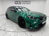 USED 2025 25 BMW M5 4.4 22.1kWh Touring 5dr Petrol Plug-in Hybrid Steptronic xDrive Euro 6 (s/s) (727 ps) Finished In Metalic Isle Of Man Green, This M5 Comes With The Driving Assistant Pro Package, Glass Panoramic Roof, Comfort Package, 20 & 21" M Light Alloy Wheels,  With Sport Tyres, Anthracite Alacantra Headlining, Towbar, M Carbon Side Mirror Caps, Adaptive LED Headlights, BMW Iconic Glow Exterior Pack, M Multifunction Seat, M Multifunction Seat, Front And Rear Heated Seats,CT Front Splitter Carbon Rear Diffuser, Parking Assistance System Plus, Bowers And Wilkins Surround Sound System.