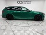 USED 2025 25 BMW M5 4.4 22.1kWh Touring 5dr Petrol Plug-in Hybrid Steptronic xDrive Euro 6 (s/s) (727 ps) Finished In Metalic Isle Of Man Green, This M5 Comes With The Driving Assistant Pro Package, Glass Panoramic Roof, Comfort Package, 20 & 21" M Light Alloy Wheels,  With Sport Tyres, Anthracite Alacantra Headlining, Towbar, M Carbon Side Mirror Caps, Adaptive LED Headlights, BMW Iconic Glow Exterior Pack, M Multifunction Seat, M Multifunction Seat, Front And Rear Heated Seats,CT Front Splitter Carbon Rear Diffuser, Parking Assistance System Plus, Bowers And Wilkins Surround Sound System.