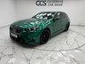 USED 2025 25 BMW M5 4.4 22.1kWh Touring 5dr Petrol Plug-in Hybrid Steptronic xDrive Euro 6 (s/s) (727 ps) Finished In Metalic Isle Of Man Green, This M5 Comes With The Driving Assistant Pro Package, Glass Panoramic Roof, Comfort Package, 20 & 21" M Light Alloy Wheels,  With Sport Tyres, Anthracite Alacantra Headlining, Towbar, M Carbon Side Mirror Caps, Adaptive LED Headlights, BMW Iconic Glow Exterior Pack, M Multifunction Seat, M Multifunction Seat, Front And Rear Heated Seats,CT Front Splitter Carbon Rear Diffuser, Parking Assistance System Plus, Bowers And Wilkins Surround Sound System.