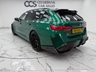 USED 2025 25 BMW M5 4.4 22.1kWh Touring 5dr Petrol Plug-in Hybrid Steptronic xDrive Euro 6 (s/s) (727 ps) Finished In Metalic Isle Of Man Green, This M5 Comes With The Driving Assistant Pro Package, Glass Panoramic Roof, Comfort Package, 20 & 21" M Light Alloy Wheels,  With Sport Tyres, Anthracite Alacantra Headlining, Towbar, M Carbon Side Mirror Caps, Adaptive LED Headlights, BMW Iconic Glow Exterior Pack, M Multifunction Seat, M Multifunction Seat, Front And Rear Heated Seats,CT Front Splitter Carbon Rear Diffuser, Parking Assistance System Plus, Bowers And Wilkins Surround Sound System.