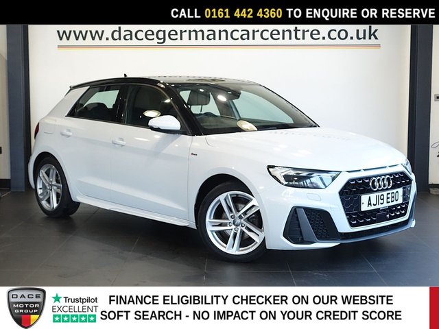 View our Audi A1 1.0 TFSI 30 S line Sportback 5dr Petrol S Tronic Euro 6 (s/s) (116 ps)