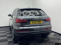 USED 2018 18 AUDI Q3 1.4 TFSI CoD S line Edition SUV 5dr Petrol S Tronic Euro 6 (s/s) (150 ps) Sat Nav / DAB Radio / Bluetooth / Cruise Control / Privacy Glass / Xenon Lights / Isofix
