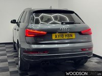 USED 2018 18 AUDI Q3 1.4 TFSI CoD S line Edition SUV 5dr Petrol S Tronic Euro 6 (s/s) (150 ps) Sat Nav / DAB Radio / Bluetooth / Cruise Control / Privacy Glass / Xenon Lights / Isofix