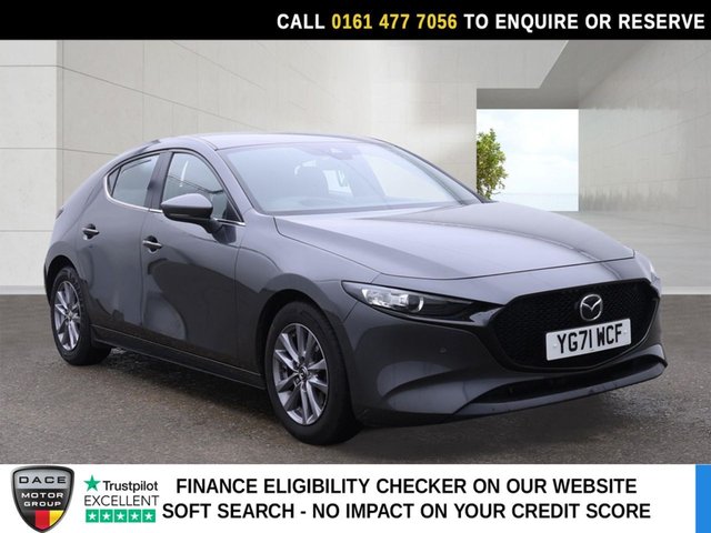View our Mazda Mazda3 2.0 e-SKYACTIV-G MHEV SE-L Lux Hatchback 5dr Petrol Auto Euro 6 (s/s) (122 ps)