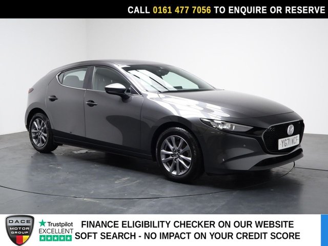 View our Mazda Mazda3 2.0 e-SKYACTIV-G MHEV SE-L Lux Hatchback 5dr Petrol Auto Euro 6 (s/s) (122 ps)