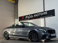 USED 2019 19 MERCEDES-BENZ C CLASS 2.0 C220d AMG Line (Premium) Cabriolet 2dr Diesel G-Tronic+ Euro 6 (s/s) (194 ps) DIGITAL DASH+APPLE CAR PLAY