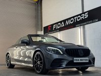 USED 2019 19 MERCEDES-BENZ C CLASS 2.0 C220d AMG Line (Premium) Cabriolet 2dr Diesel G-Tronic+ Euro 6 (s/s) (194 ps) DIGITAL DASH+APPLE CAR PLAY