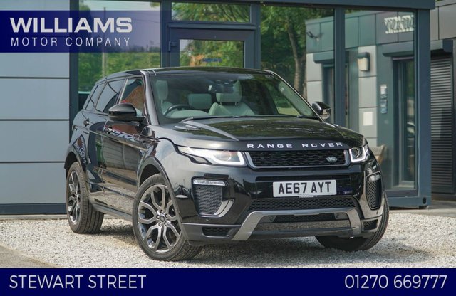 View our LAND ROVER RANGE ROVER EVOQUE