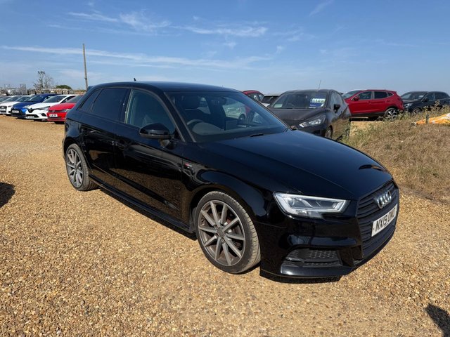 View our Audi A3 1.6 TDI 30 Black Edition Sportback 5dr Diesel Manual Euro 6 (s/s) (116 ps)