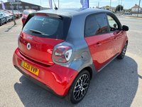 USED 2021 21 SMART FORFOUR 17.6kWh Prime Exclusive Hatchback 5dr Electric Auto (22kW Charger) (82 ps) 2 OWNERS FROM NEW* 4 STAMP SERVICE HISTORY* AUTOMATIC* FULL EV* SPLIT PANORAMIC ROOF* PARKING SENSORS* REVERSING CAMERA* ECO MODE* CRUISE CONTROL*  AIR CON* BLUETOOTH PHONE AND AUDIO* DAB