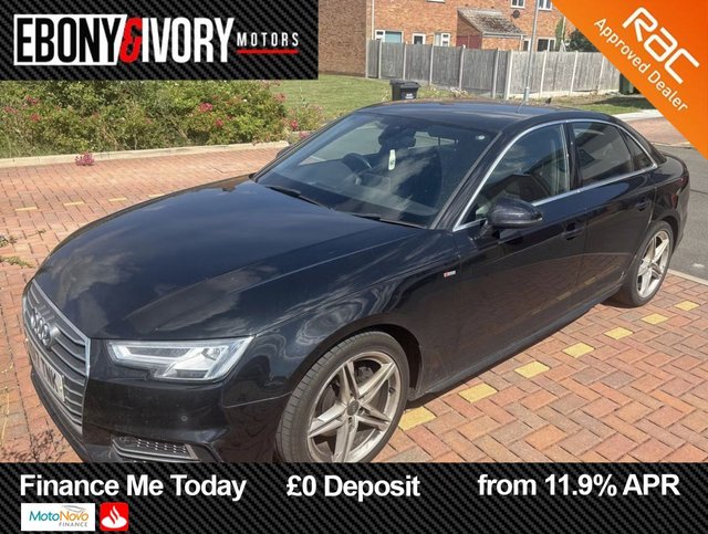 View our Audi A4 1.4 TFSI S line Saloon 4dr Petrol Manual Euro 6 (s/s) (150 ps)