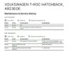 USED 2023 23 VOLKSWAGEN T-ROC 1.0 TSI Life SUV 5dr Petrol Manual Euro 6 (s/s) (110 ps) 1 OWNER FULL DEALER SERVICE HISTORY