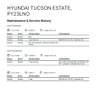 USED 2023 23 HYUNDAI TUCSON 1.6 T-GDi SE Connect SUV 5dr Petrol Manual Euro 6 (s/s) (150 ps) 1 OWNER FULL DEALER SERVICE HISTORY