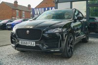 USED 2018 68 JAGUAR F-PACE 2.0 D180 R-Sport SUV 5dr Diesel Auto AWD Euro 6 (s/s) (180 ps) 