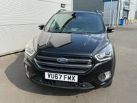 USED 2018 67 FORD KUGA 2.0 TDCi ST-Line X SUV 5dr Diesel Manual AWD Euro 6 (s/s) (180 ps) OPENABLE PANARAMIC SUNROOF