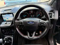 USED 2018 67 FORD KUGA 2.0 TDCi ST-Line X SUV 5dr Diesel Manual AWD Euro 6 (s/s) (180 ps) OPENABLE PANARAMIC SUNROOF
