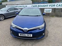 USED 2016 66 TOYOTA AURIS 1.8 VVT-h Icon Hatchback 5dr Petrol Hybrid CVT Euro 6 (s/s) (136 ps) Nice Hybrid Car