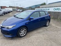 USED 2016 66 TOYOTA AURIS 1.8 VVT-h Icon Hatchback 5dr Petrol Hybrid CVT Euro 6 (s/s) (136 ps) Nice Hybrid Car