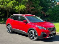 USED 2018 18 PEUGEOT 3008 1.5 BlueHDi Allure SUV 5dr Diesel Manual Euro 6 (s/s) (130 ps) SERVICE HISTORY, 5 STAMPS,