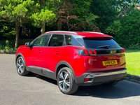 USED 2018 18 PEUGEOT 3008 1.5 BlueHDi Allure SUV 5dr Diesel Manual Euro 6 (s/s) (130 ps) SERVICE HISTORY, 5 STAMPS,