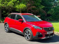 USED 2018 18 PEUGEOT 3008 1.5 BlueHDi Allure SUV 5dr Diesel Manual Euro 6 (s/s) (130 ps) SERVICE HISTORY, 5 STAMPS,