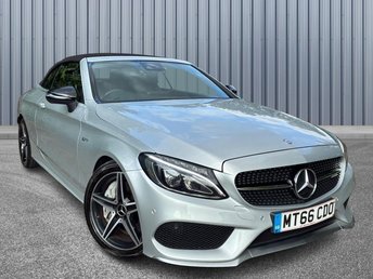2016 MERCEDES-BENZ C CLASS 3.0 C43 V6 AMG (Premium Plus) Cabriolet G-Tronic+ 4MATIC Euro 6 (s/s) 2dr £22999.00
