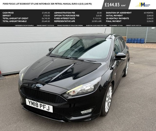 View our FORD FOCUS